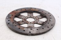 Rear brake disc, drilled, brake system 5.8mm Moto Guzzi V35 Imola 2 PC 84-89