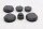Frame plug set, plastic cover BMW R 1200 R R1ST K27 0378 07-10