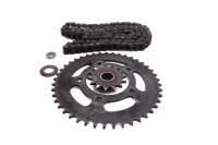 Kettenkit Ritzel Kettenrad Antriebskette Gilera Nordwest 600 600FB 91-93