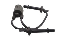 Ignition coil, double coil, ignition cable, front right...