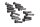 Oil pan screw set, set, gasket BMW K 1100 LT K589 0526 90-98