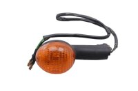 Rear right turn signal, round orange indicator Gilera...