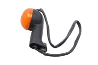 Rear right turn signal, round orange indicator Gilera...