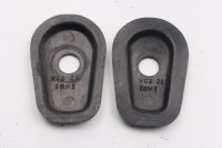 Clignotant avant gauche, teinté noir, câble avec bras en caoutchouc Kawasaki ZX-7R ZX750N 96-99