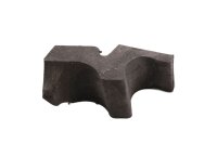 Exhaust manifold heat shield rubber pad cover BMW K 100 RS K100RS 83-89