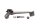 Rear brake lever, brake pedal mechanism BMW K 100 RS K100RS 83-89