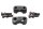 Handlebar clamp, mounting kit, triple clamp, screws BMW K 100 RS K100RS 83-89