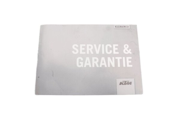 Carnet dentretien, carnet de garantie, carnet de maintenance KTM 1290 Super Duke R 1290SDR/14 14-16