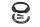 Tank rugzak adapterring tankdop bevestiging BMW R 1200 GS K25 0307 R12 04-07