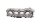 Cylinderbank, cylinderfoder, kolvstyrning, fyrventils Kawasaki ZX-7R ZX750N 96-99