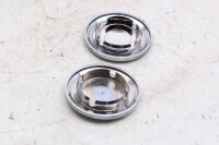 Achterbrugkapjes verchroomd links Suzuki GSF 1200 Bandit WVA9 01-05