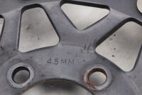 Disque de frein avant perforé, 4,5 mm, pour frein de roue avant Kawasaki ZX-7R ZX750N 96-99