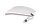 Left side panel cover, silver, GS BMW R 1200 GS K25 0307 R12 04-07