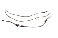Steel braided brake line set front rear Suzuki GSF 1200 Bandit WVA9 01-05