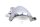 Chrome cover right frame trim Suzuki GSF 1200 Bandit WVA9 01-05