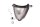 Chrome cover right frame trim Suzuki GSF 1200 Bandit WVA9 01-05