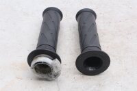 Handlebar grip set, throttle grip, ribbed grip rubber Suzuki GSF 1200 Bandit WVA9 01-05