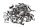 Screw set fairing frame rest Suzuki GSF 1200 Bandit WVA9 01-05
