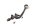 Hydraulische cilinder van de rempomp van het achterwiel, rechtsonder. Kawasaki ZX-7R ZX750N 96-99