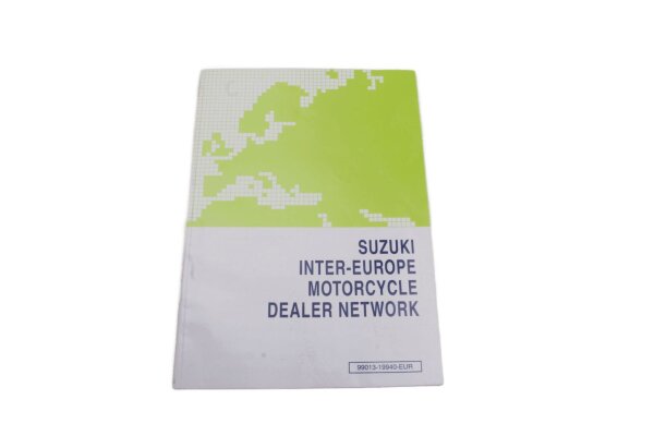 Workshop manual Dealer directory Suzuki GSF 1200 Bandit WVA9 01-05