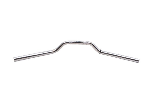 Steel handlebars with risers, knurled, chrome Suzuki GSF 1200 Bandit WVA9 01-05