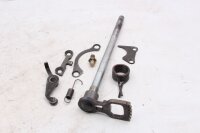 Gearshift lever, shift shaft, return spring, shifting mechanism Suzuki GSF 1200 Bandit WVA9 01-05