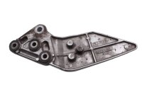 Footrest bracket support plate front left Suzuki GSF 1200 Bandit WVA9 01-05