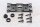 Seat bracket rubbers screw set Suzuki GSF 1200 Bandit WVA9 01-05