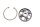Clutch pressure plate retaining ring Suzuki GSF 1200 Bandit WVA9 01-05
