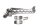 Höger pakethållare, fäste för bagagehållare BMW R 1200 GS K25 0307 R12 04-07