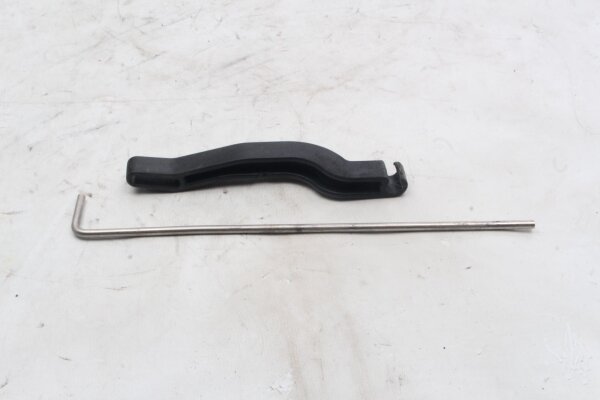 Istuimen kiinnikkeen kiinnitysteline lukitustangon kanssa BMW R 1200 GS K25 0307 R12 04-07