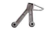 Rear left footrest bracket, passenger seat Suzuki GSF 1200 Bandit WVA9 01-05