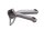 Rear left footrest bracket, passenger seat Suzuki GSF 1200 Bandit WVA9 01-05