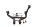 Main stand spring mount, mounting spring Suzuki GSF 1200 Bandit WVA9 01-05