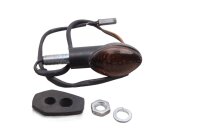 Clignotant arrière gauche, lentilles orange Suzuki GSF 1200 Bandit WVA9 01-05