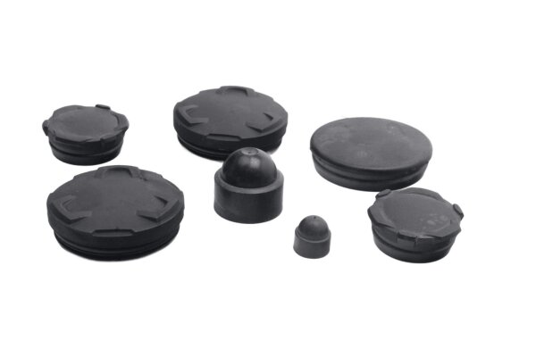 Afdekkapset, framepluggen, kunststofset BMW R 1200 GS K25 0307 R12 04-07