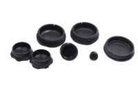 Afdekkapset, framepluggen, kunststofset BMW R 1200 GS K25 0307 R12 04-07