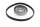 Poulie à courroie trapézoïdale BMW R 1200 GS K25 0307 R12 04-07