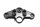 Upper fork bridge, steering head mount guide BMW R 1200 GS K25 0307 R12 04-07