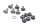 Kettenrad Schrauben Muttern Satz KTM 1290 Super Duke R 1290SDR/14 14-16