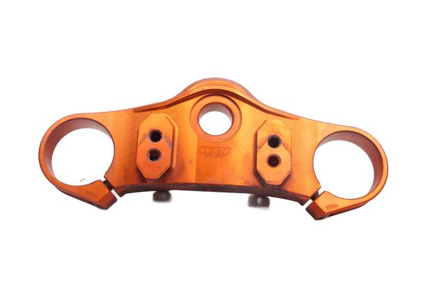 Upper fork bridge, steering head clamp, orange KTM 1290 Super Duke R 1290SDR/14 14-16