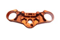 Upper fork bridge, steering head clamp, orange KTM 1290 Super Duke R 1290SDR/14 14-16