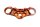 Upper fork bridge, steering head clamp, orange KTM 1290 Super Duke R 1290SDR/14 14-16