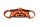 Upper fork bridge, steering head clamp, orange KTM 1290 Super Duke R 1290SDR/14 14-16