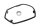 Ventilkåpspackningssats, höger sida, motor BMW R 1200 GS K25 0307 R12 04-07