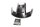 Emblemdæksel i krom Suzuki GV 1400 G Cavalcade GV1400 85-88