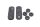 Sitzbank Dämpfungsgummi vorne Set Aufnahme BMW R 1200 GS K25 0307 R12 04-07