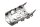 Matkatavarateline, pikalukitus BMW R 1200 GS K25 0307 R12 04-07