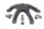 Engine mount bracket support frame front KTM 1290 Super Duke R 1290SDR/14 14-16