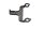 Rekisterikilven pidike, rekisterikilven pidike, kiinnitys BMW R 1100 GS 259 0409 93-99